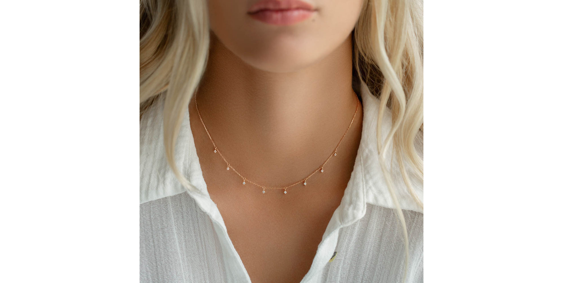 Diamond necklace Disco Diva