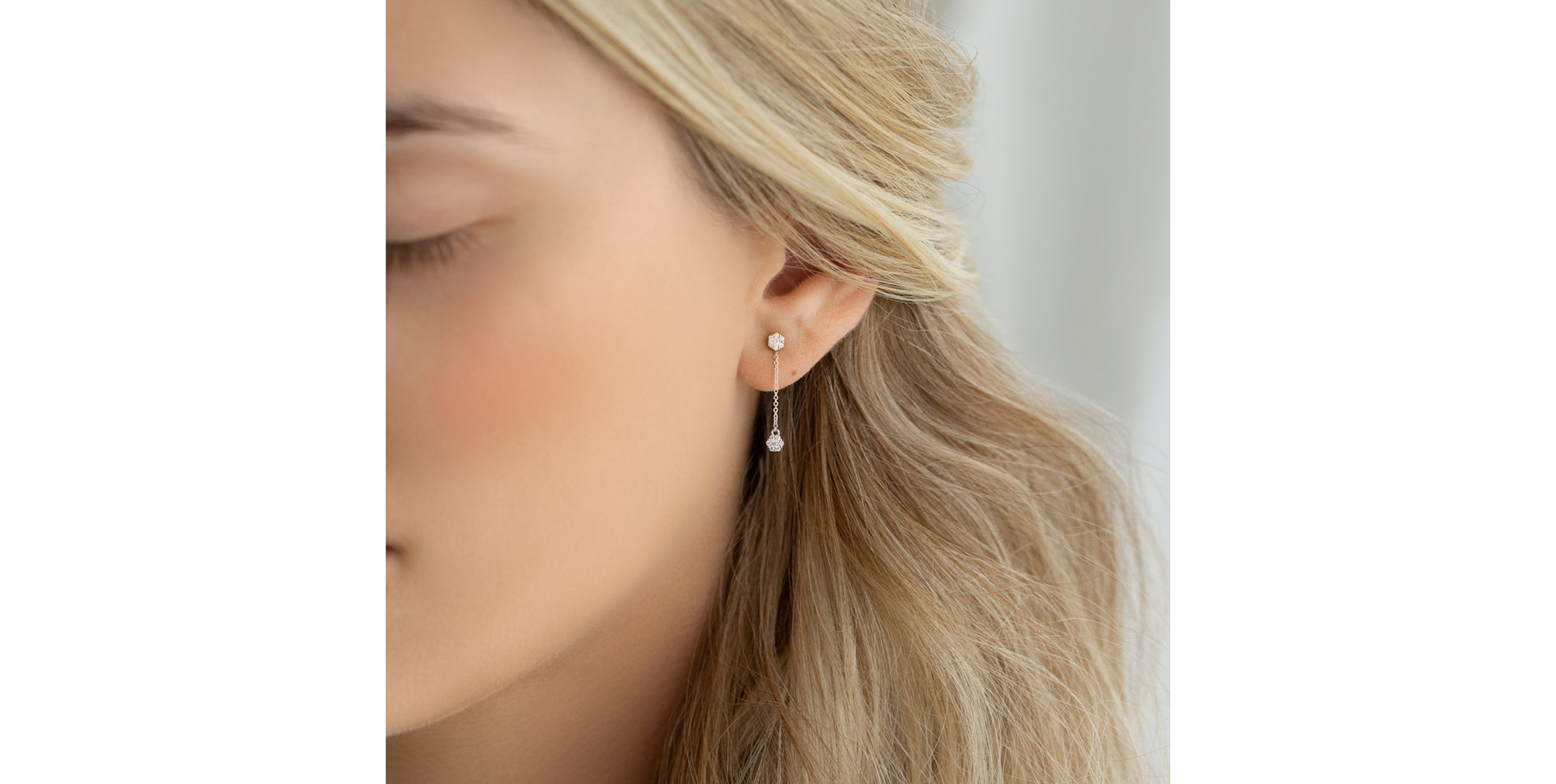 Diamond earrings Magic Drops