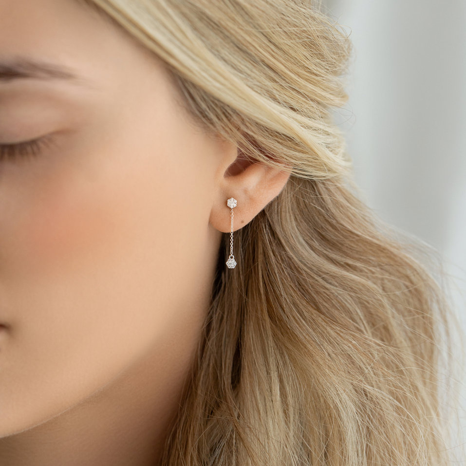 Diamond earrings Magic Drops