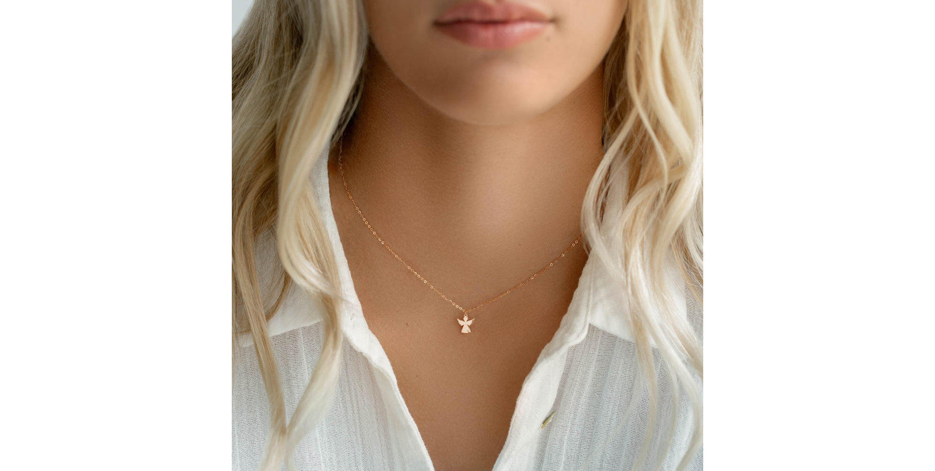 Diamond necklace Little Angel