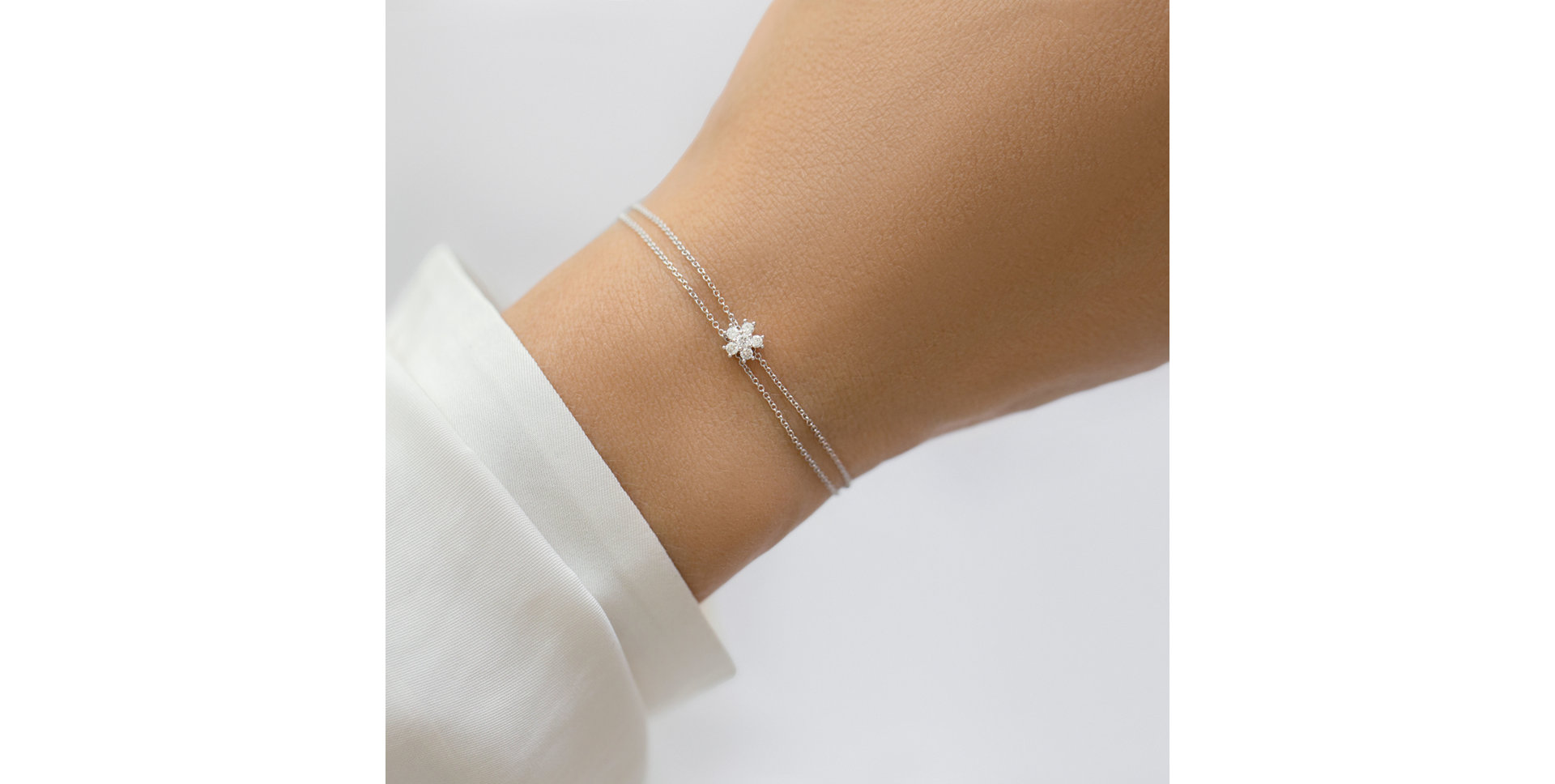 Bracelet with diamonds Charming Allure