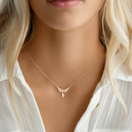 Diamond necklace Angel of Hope