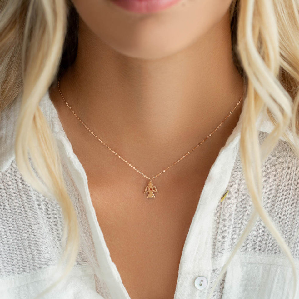 Diamond necklace Angel of Light