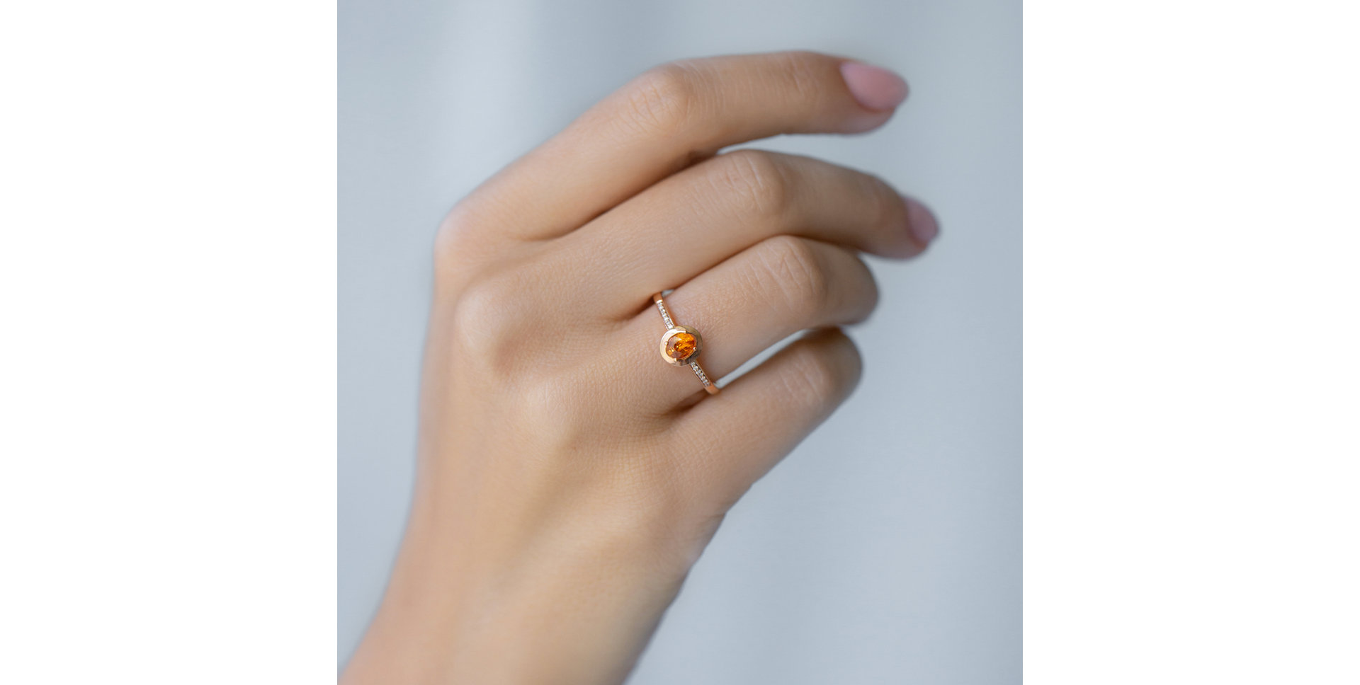 Diamond ring with Sapphire Sapphire Princess