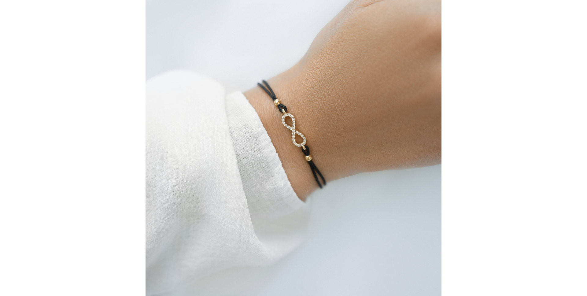 Bracelet with diamonds True Eternity