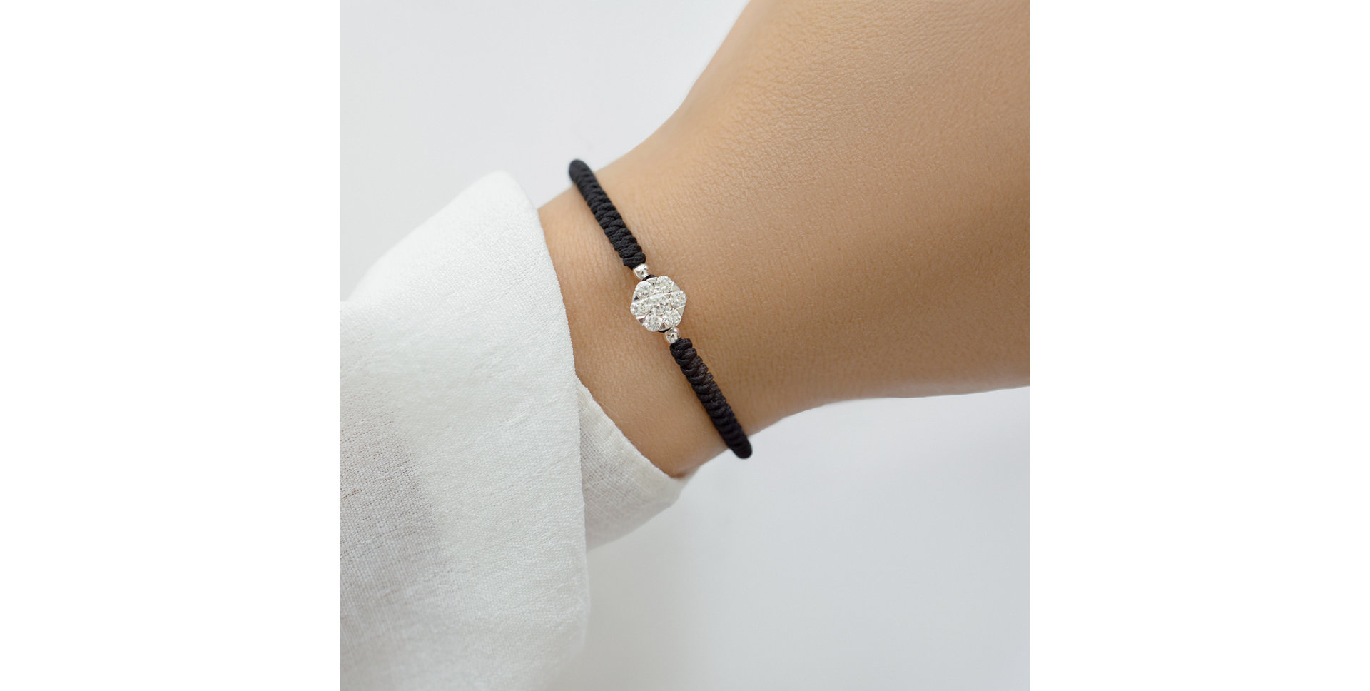 Diamond bracelet Stormy Light