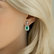 Diamond earrings with Emerald Hypnotic Secret4
