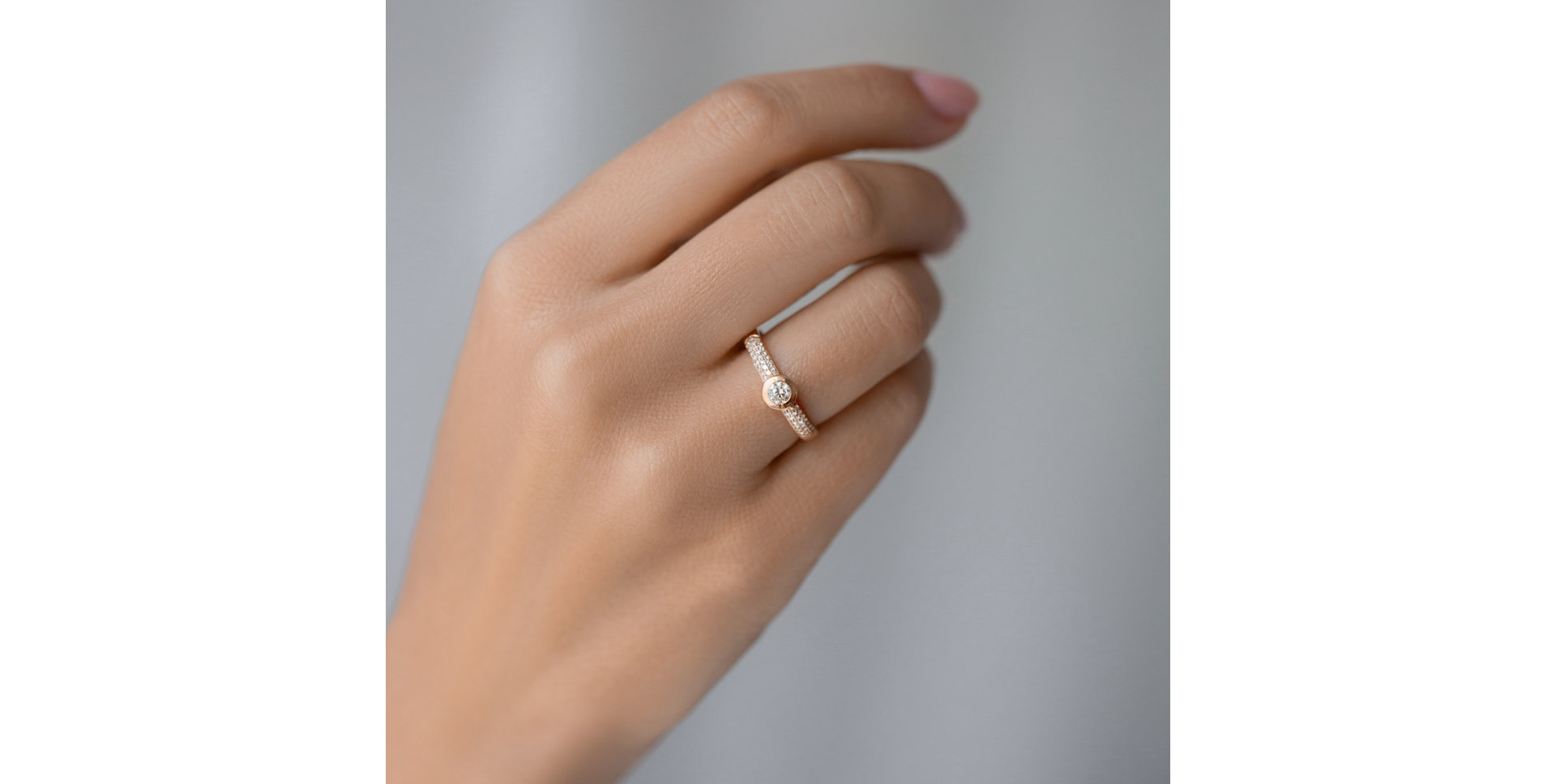 Diamond ring Moon Highness