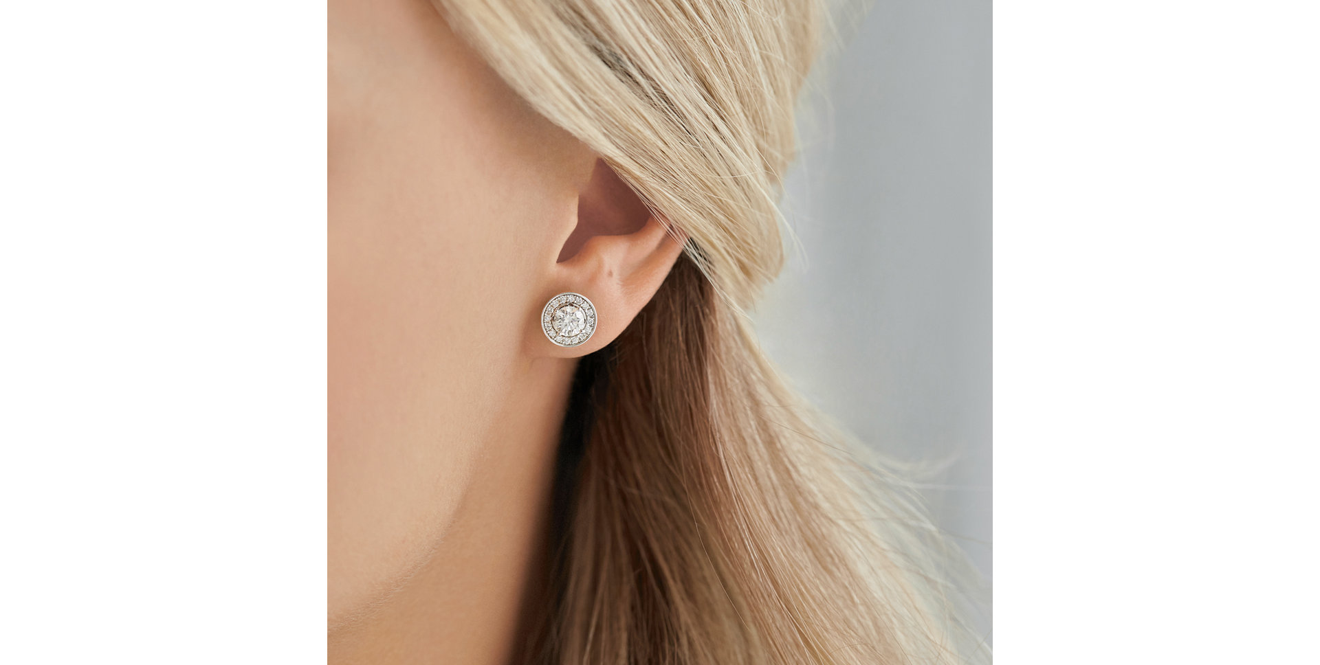 Diamond earrings Sparkling Rain