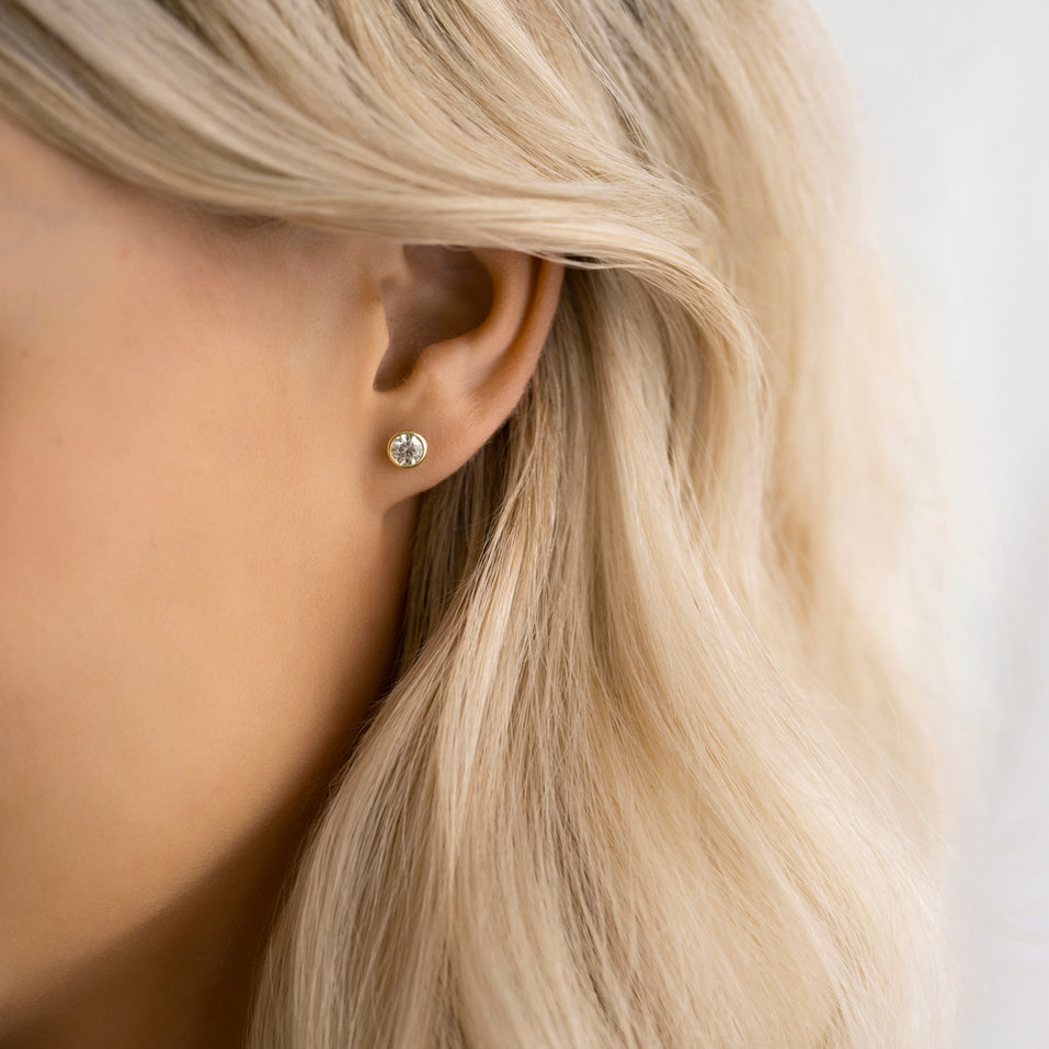 Diamond earrings Shiny Dots