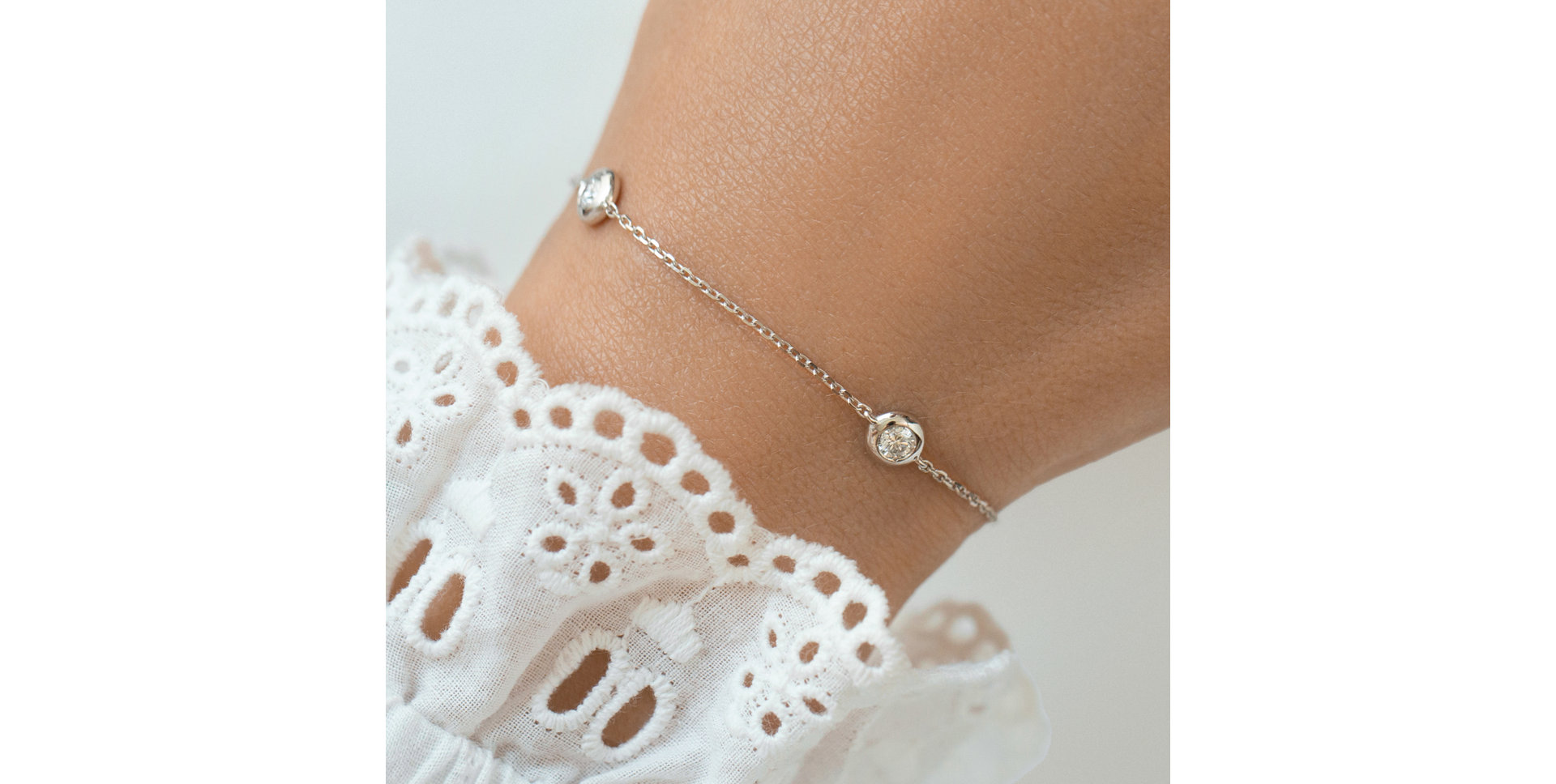 Diamond bracelet Sparkling Dots