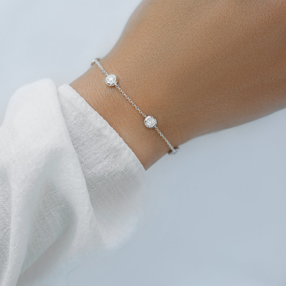 Diamond bracelet Sparkling Dot