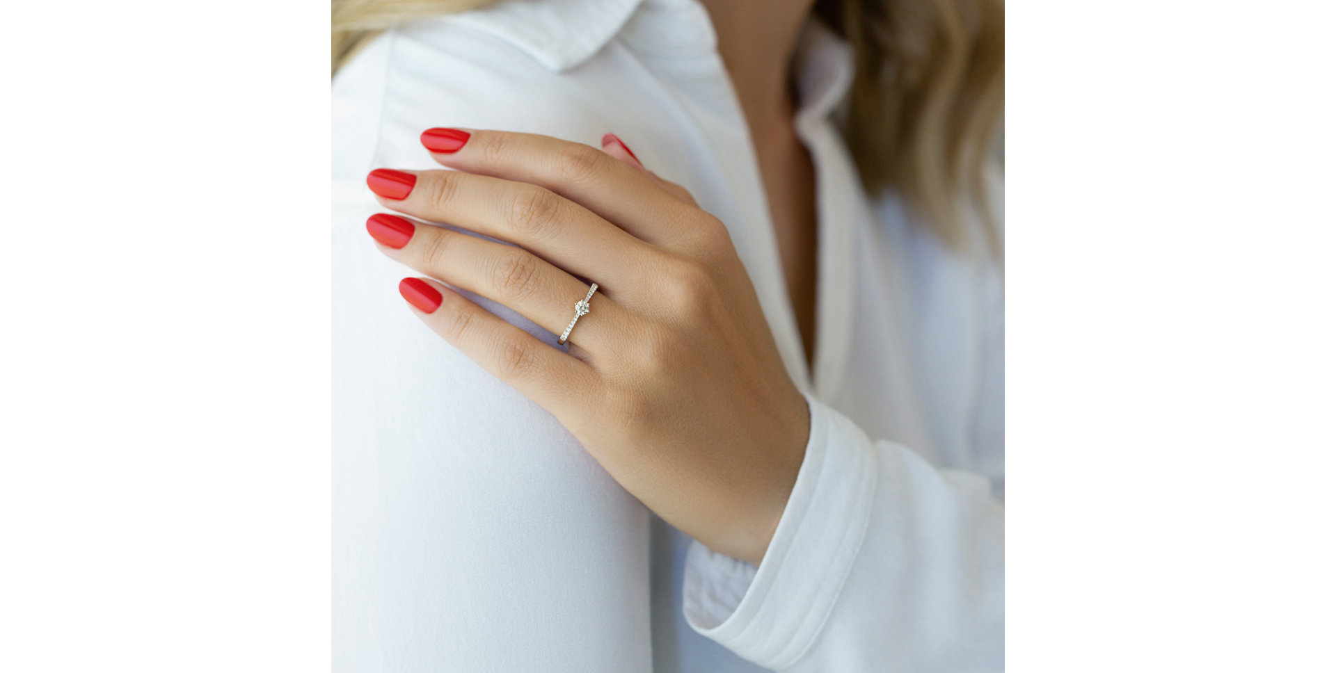 Diamond ring Classic Dew