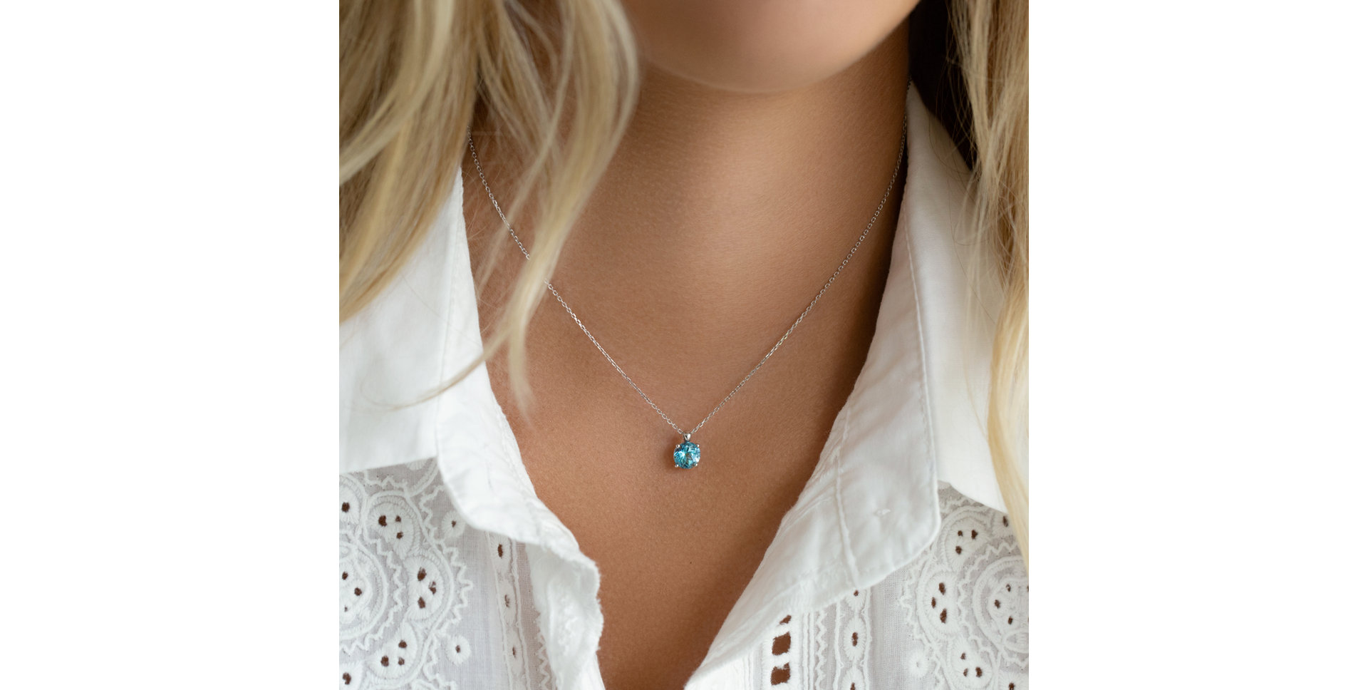 Necklace with Topaz London Monsoon Bonbon