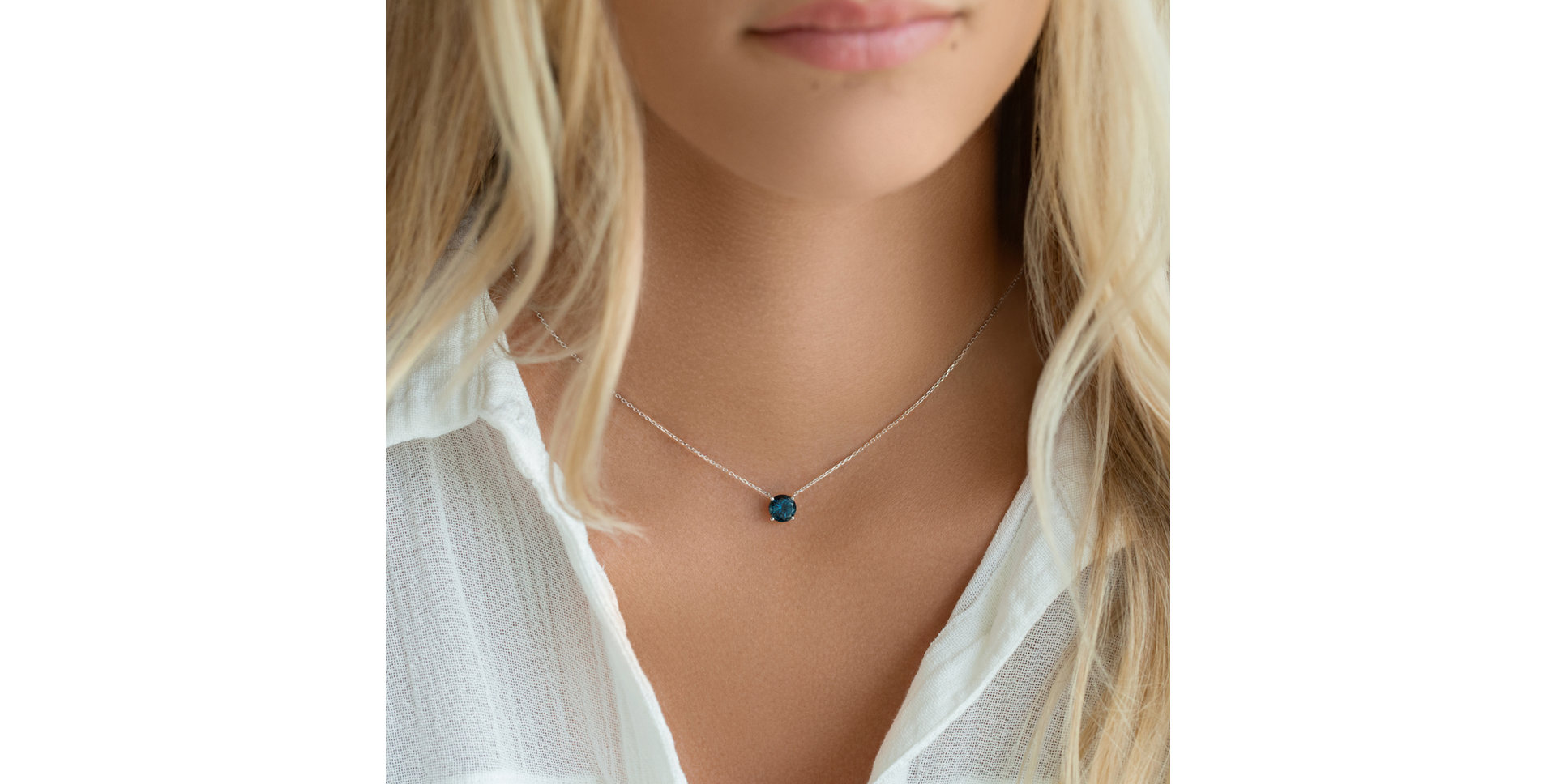 Necklace with Amethyst Lucky Glance