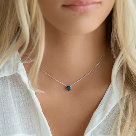 Necklace with Amethyst Lucky Glance