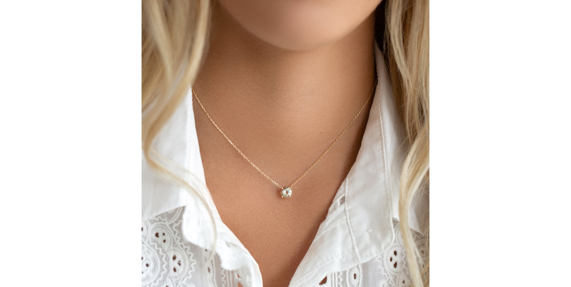 Necklace with Amethyst Lucky Glance