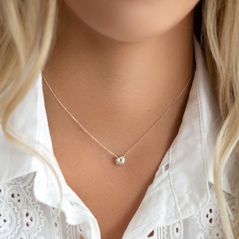 Necklace with Amethyst Lucky Glance