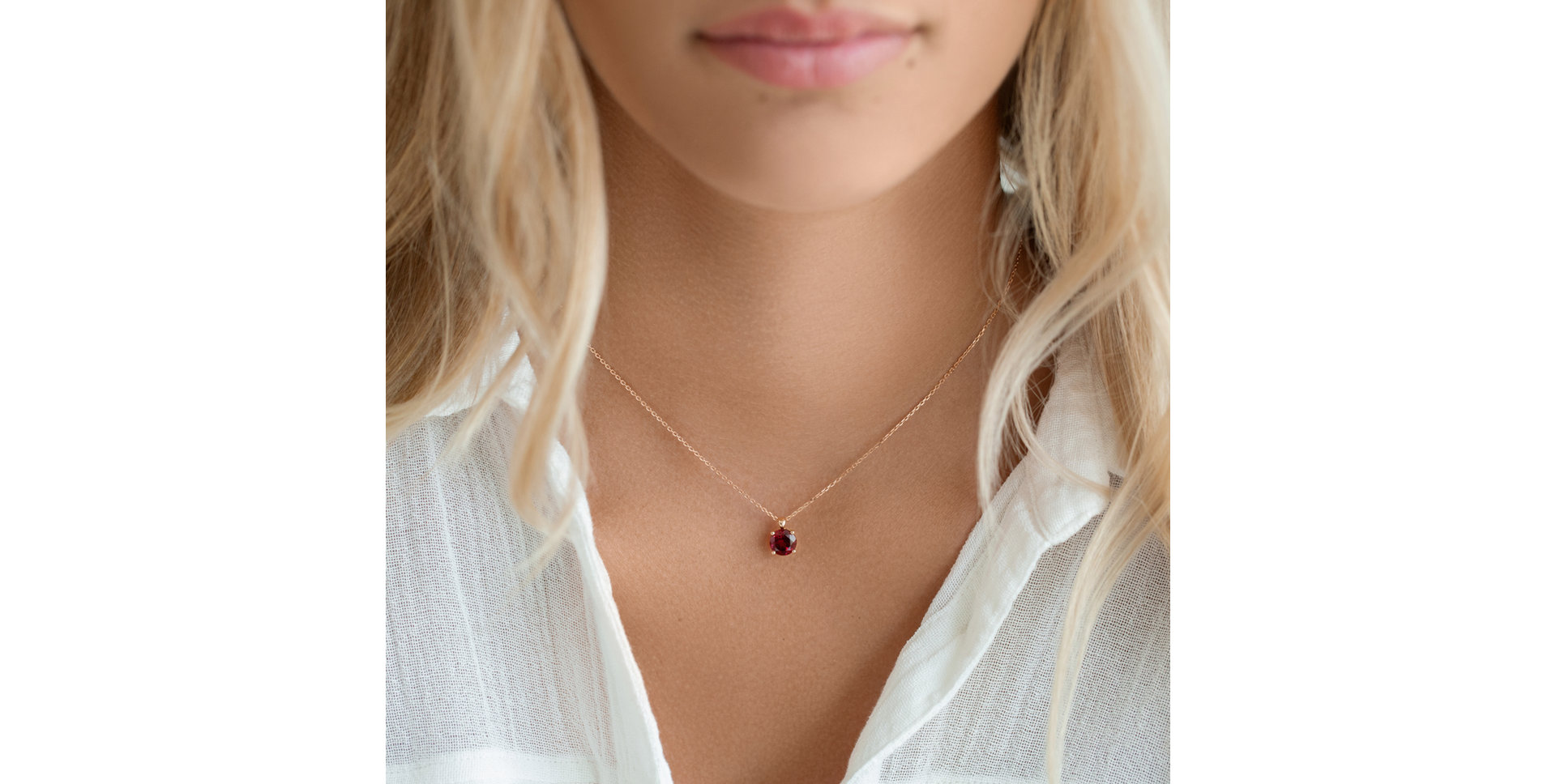 Necklace with Morganite Allen