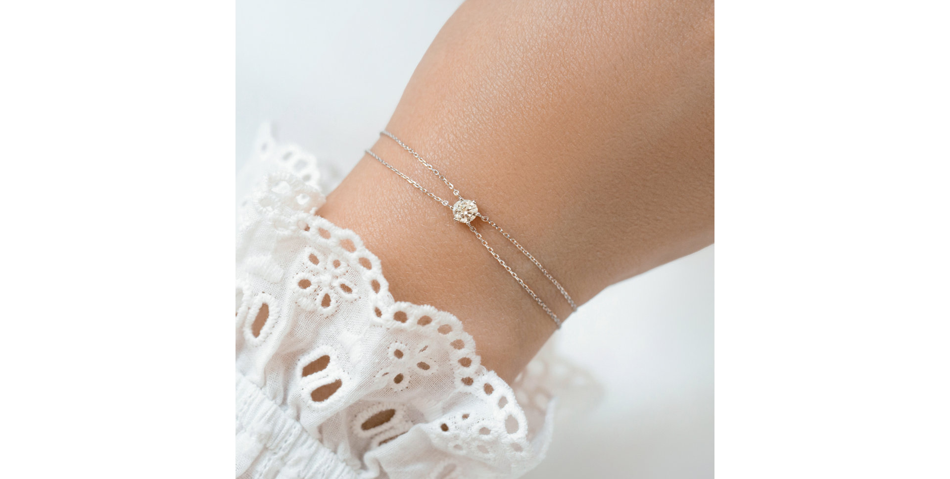 Diamond bracelet Essential Shine