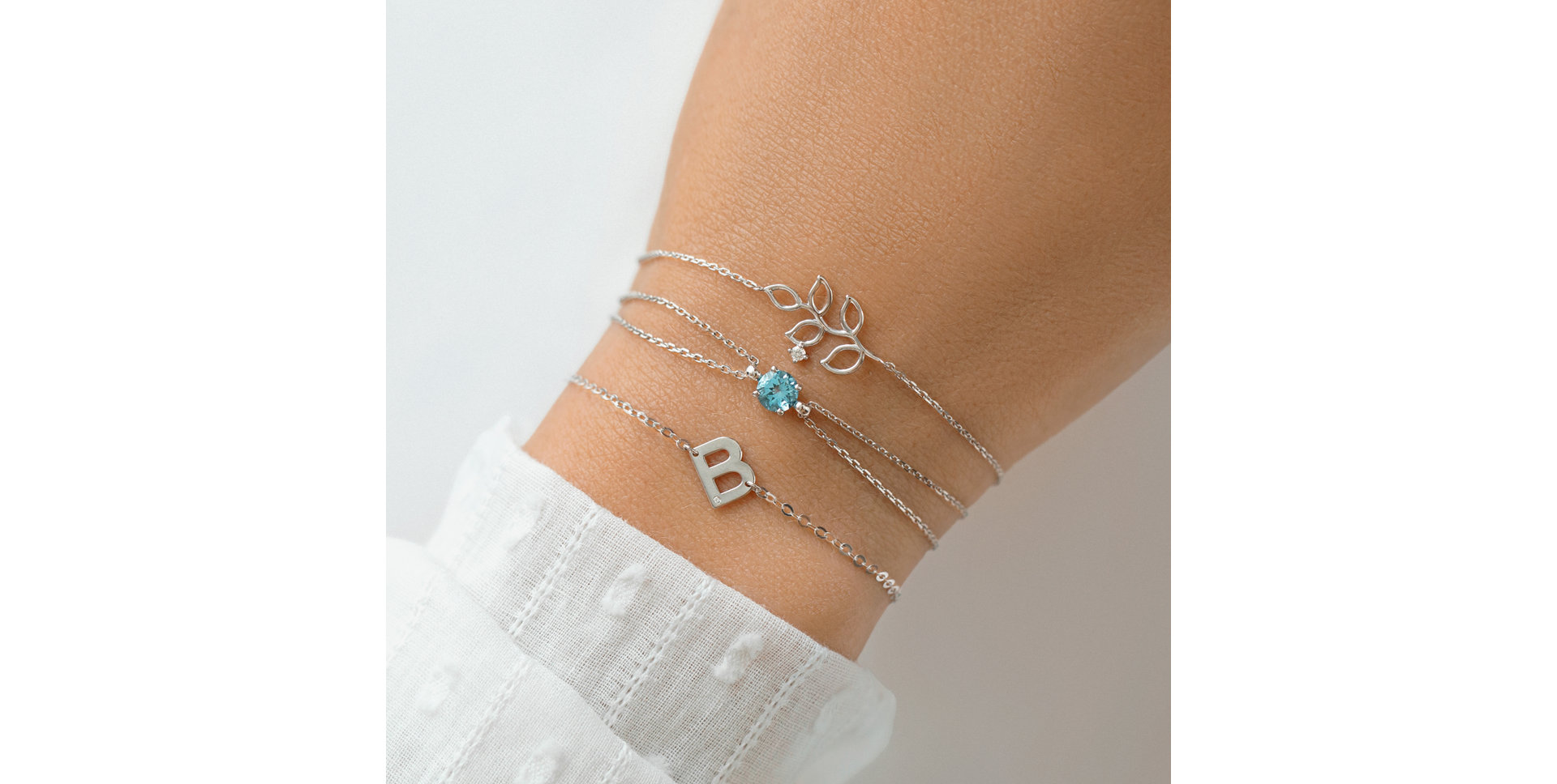 Bracelet with Rhodolite Magic Wish