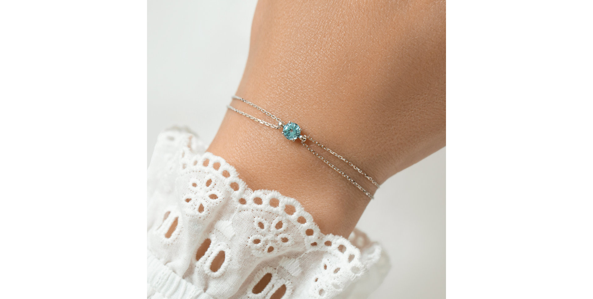 Bracelet with Rhodolite Magic Wish