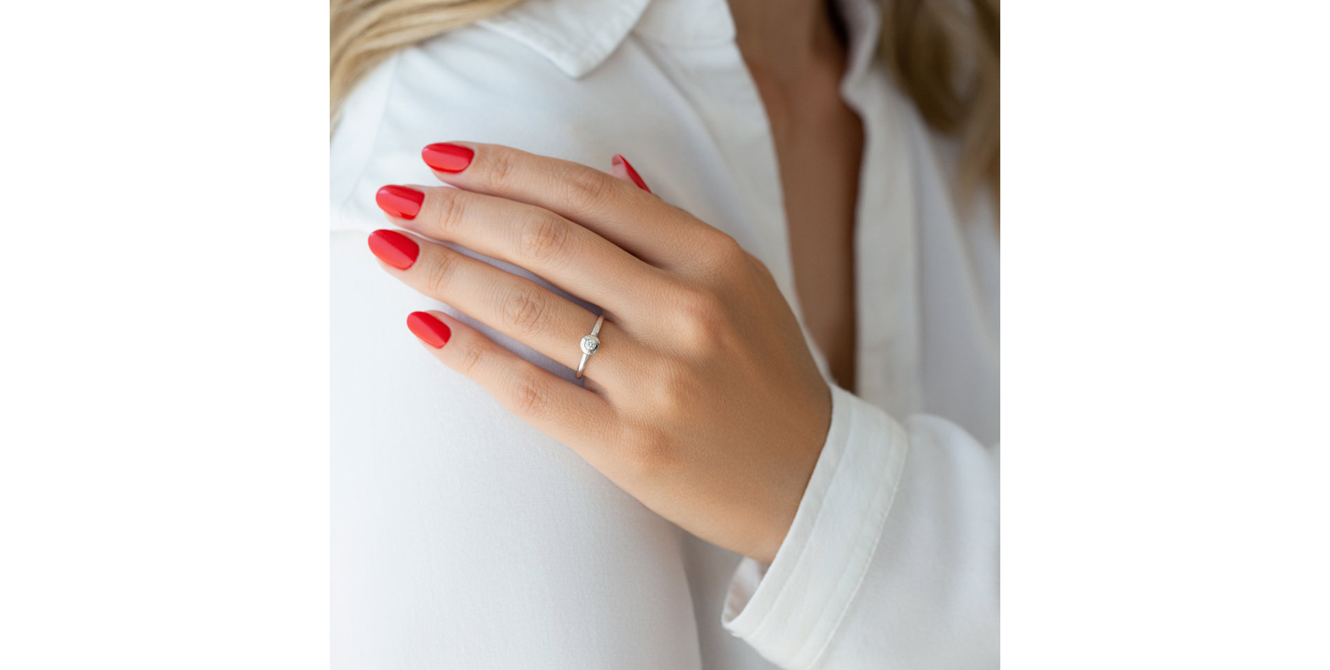 Diamond ring Gentle Treasure