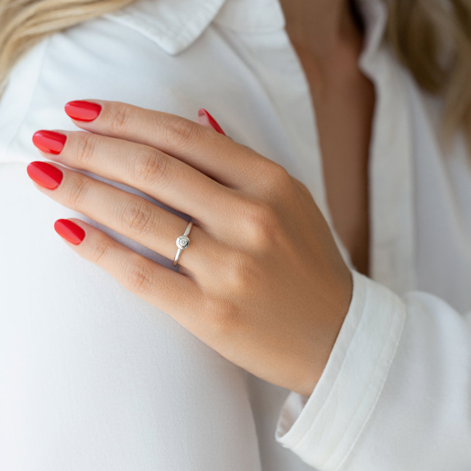 Diamond ring Gentle Treasure