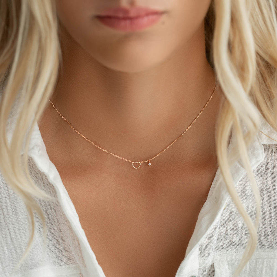 Diamond necklace My Love