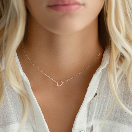 Diamond necklace Big Laser Line S