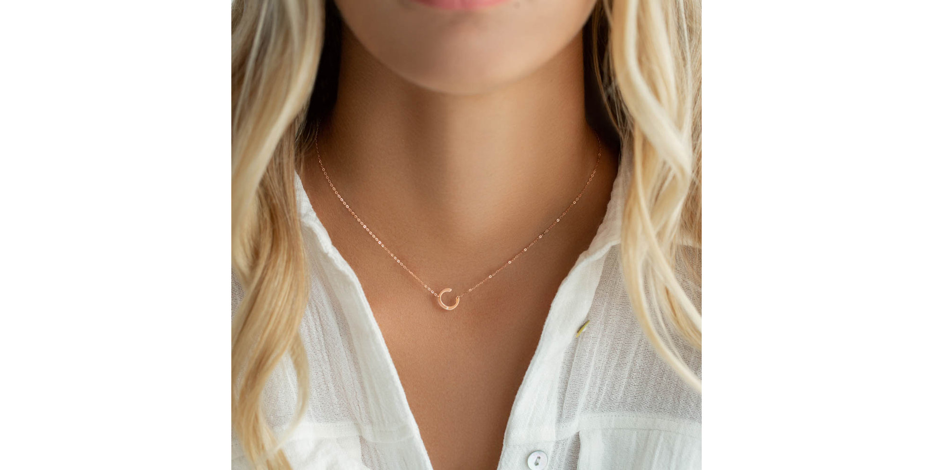 Diamond necklace Big Laser Line T