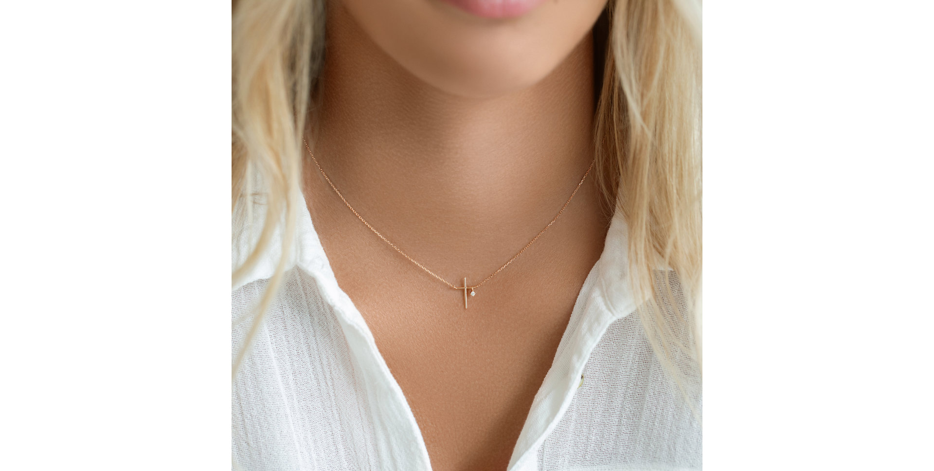 Diamond necklace Eternal Faith