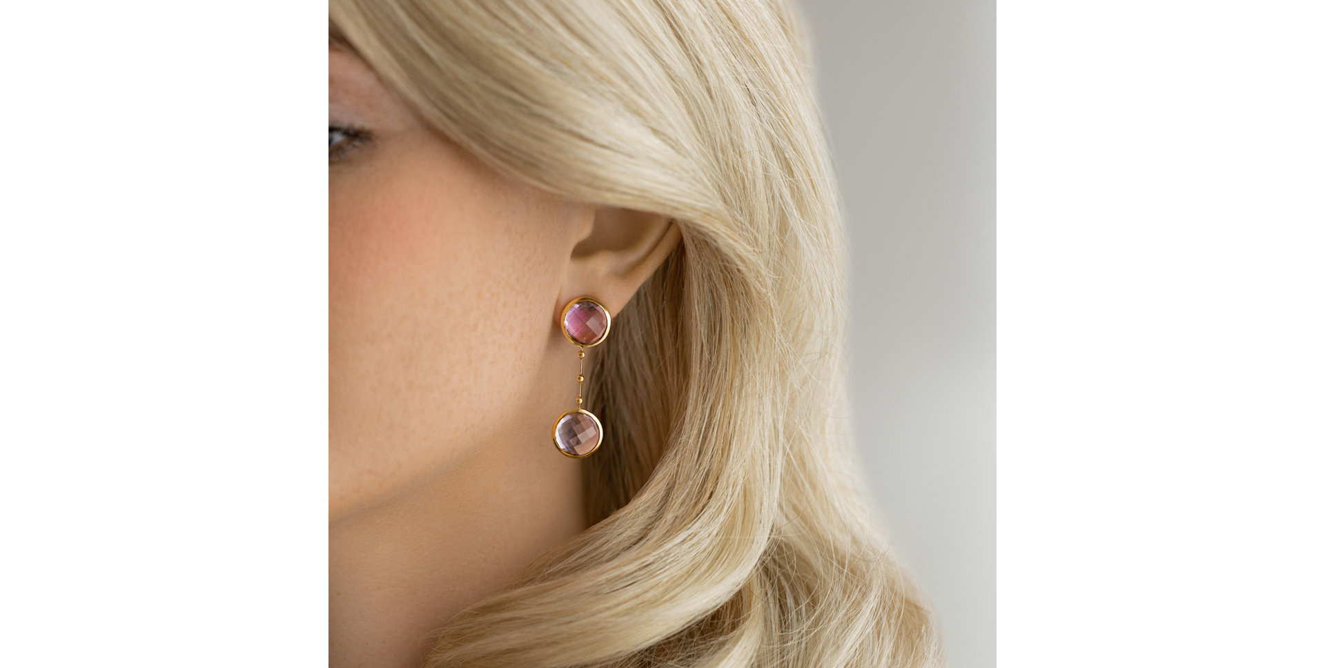 Earrings with Amethyst Arcane Secret