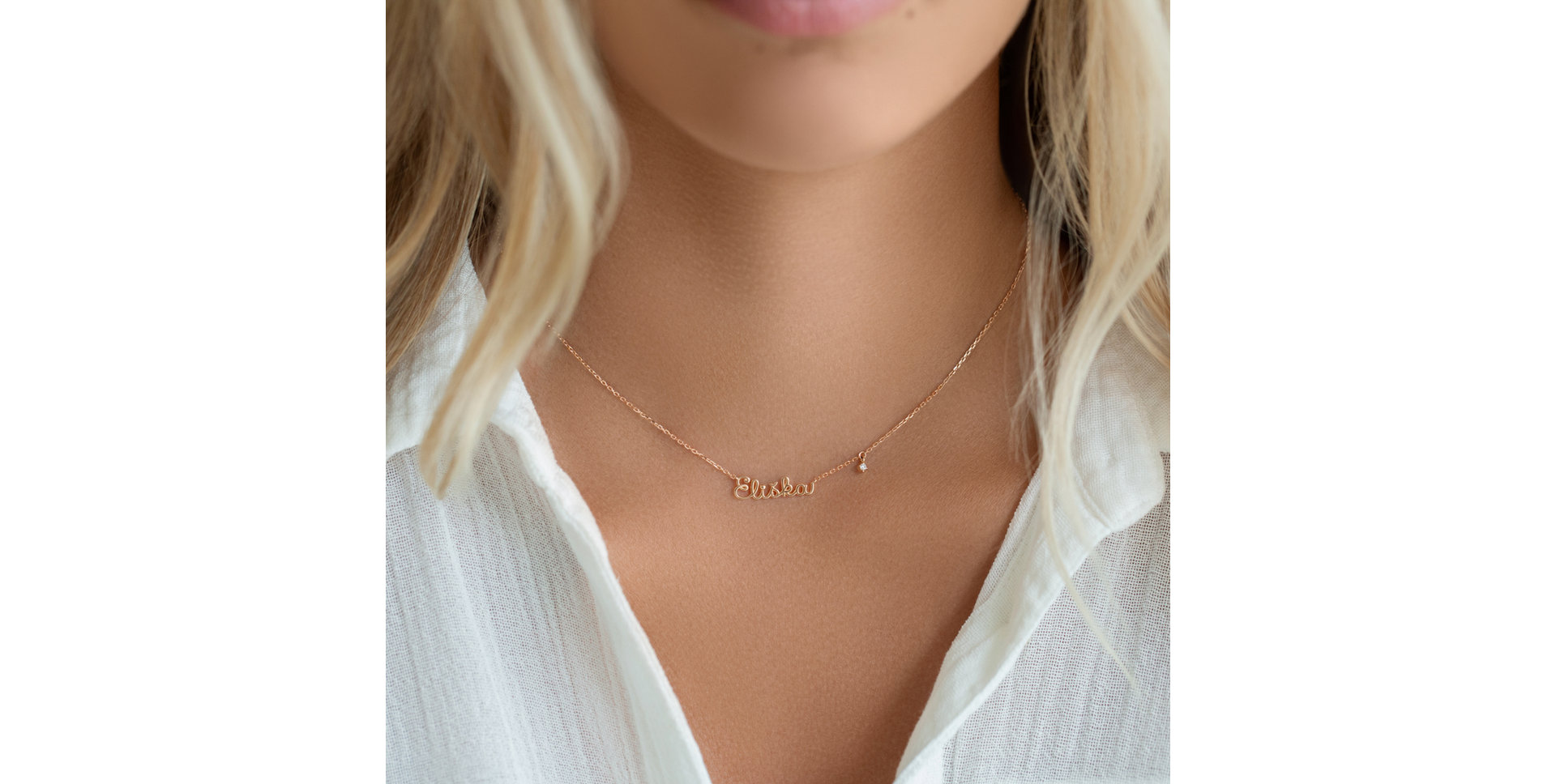 Diamond necklace Unique choice