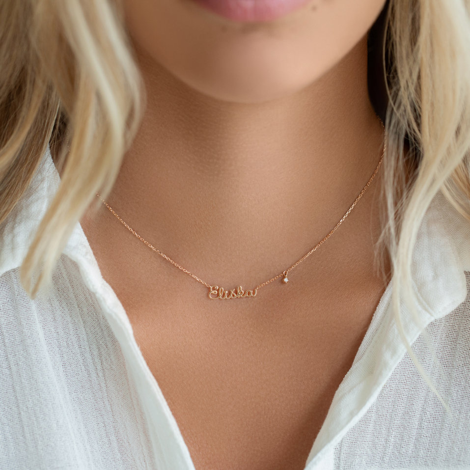 Diamond necklace Unique choice