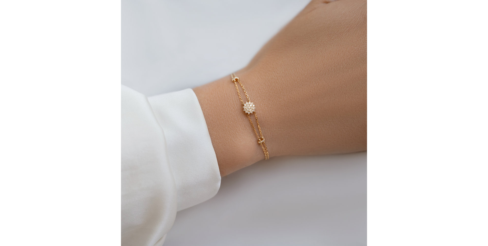 Diamond bracelet Sunny Delight