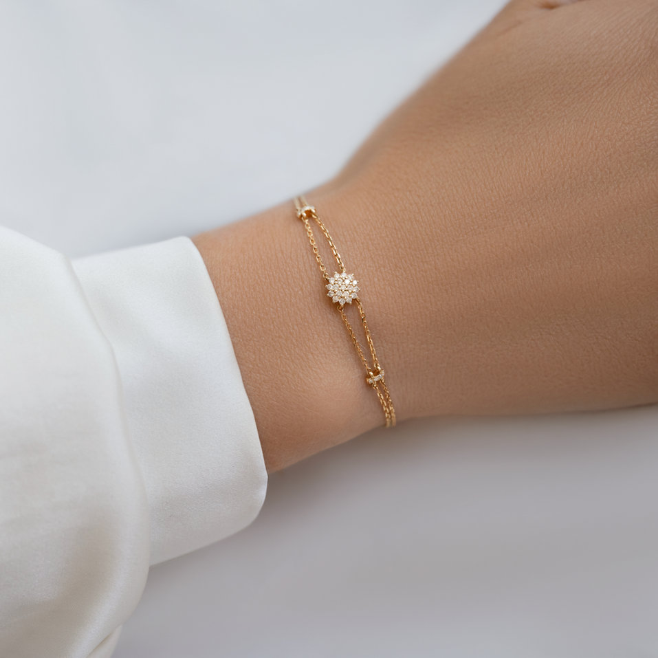 Diamond bracelet Sunny Delight