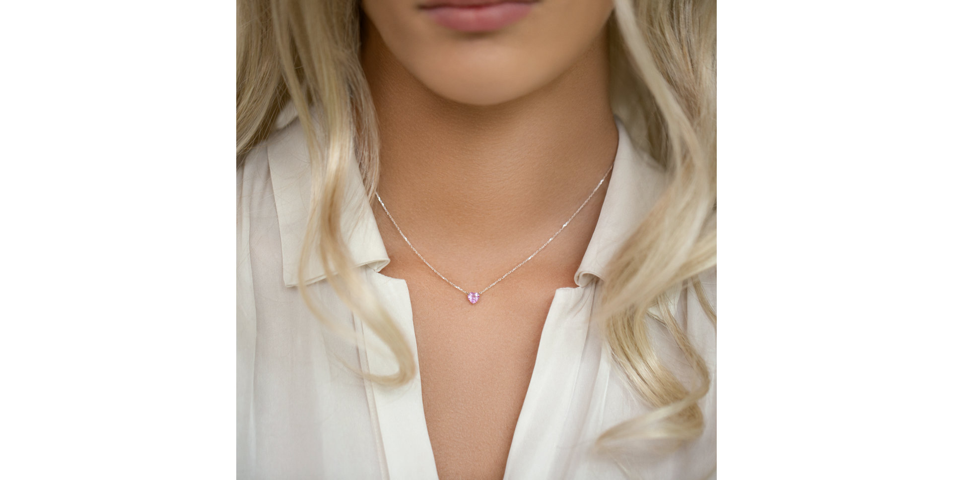 Necklace with Sapphire Dearest One