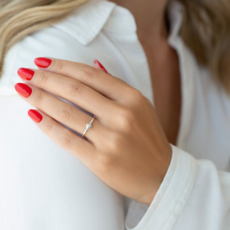 Diamond ring Gentle Treasure