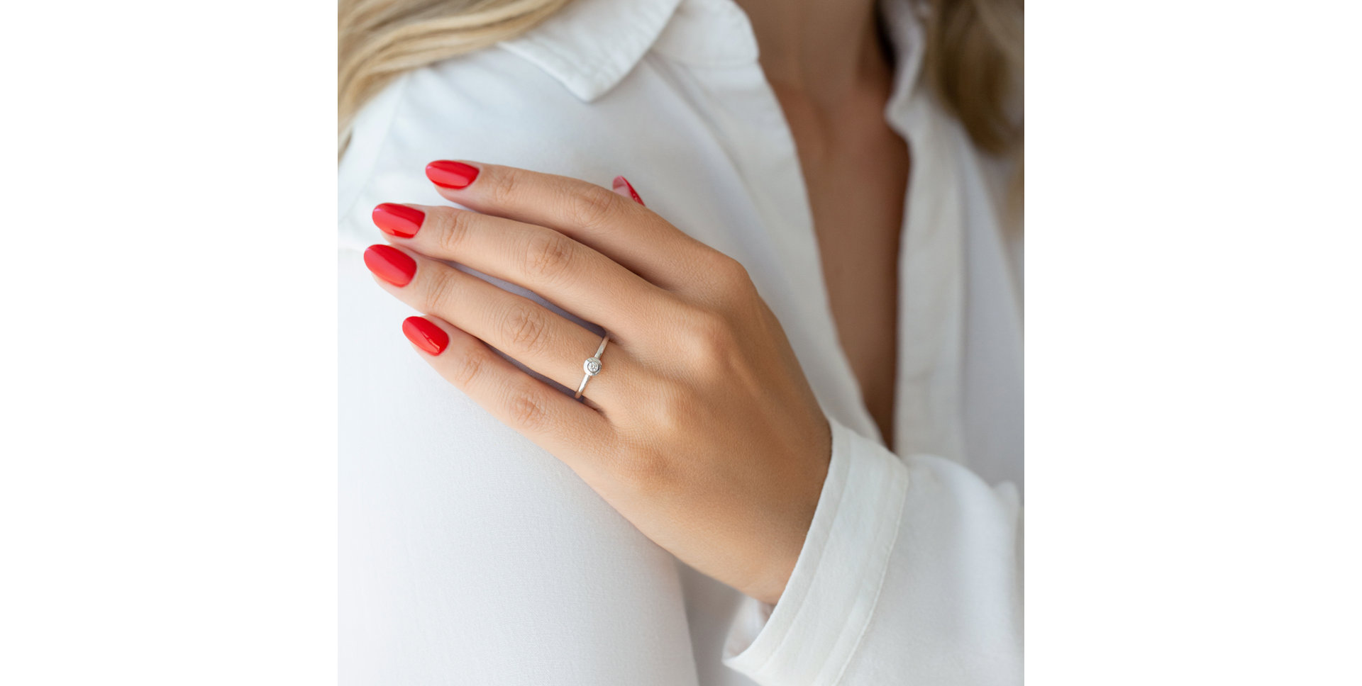 Diamond ring Gentle Treasure