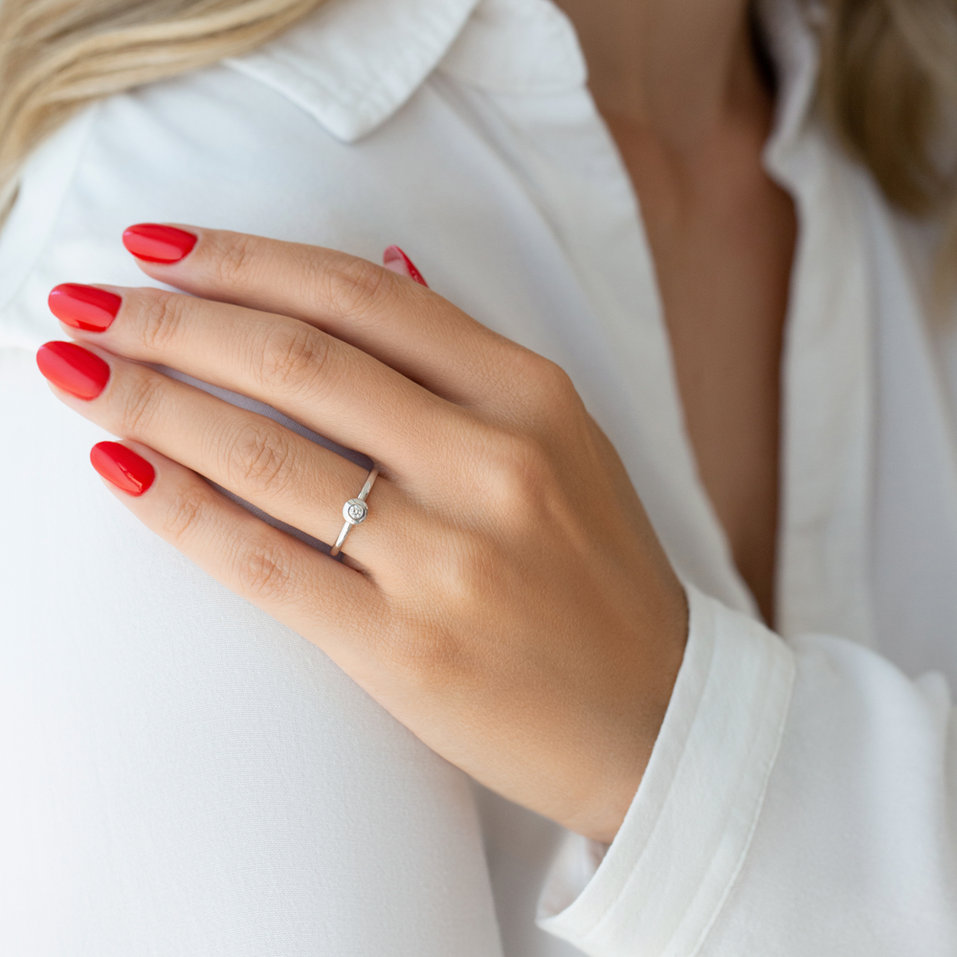 Diamond ring Gentle Treasure