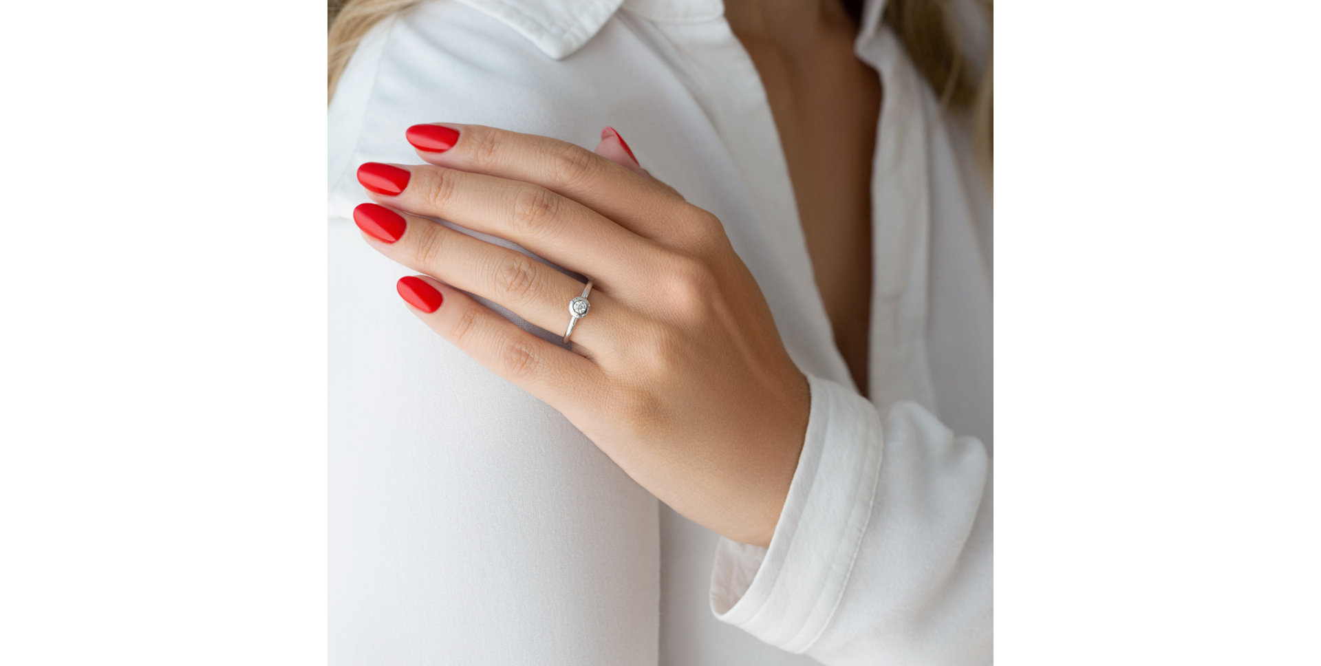 Diamond ring Gentle Treasure