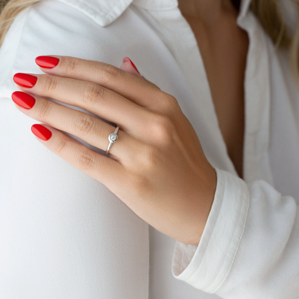 Diamond ring Gentle Treasure