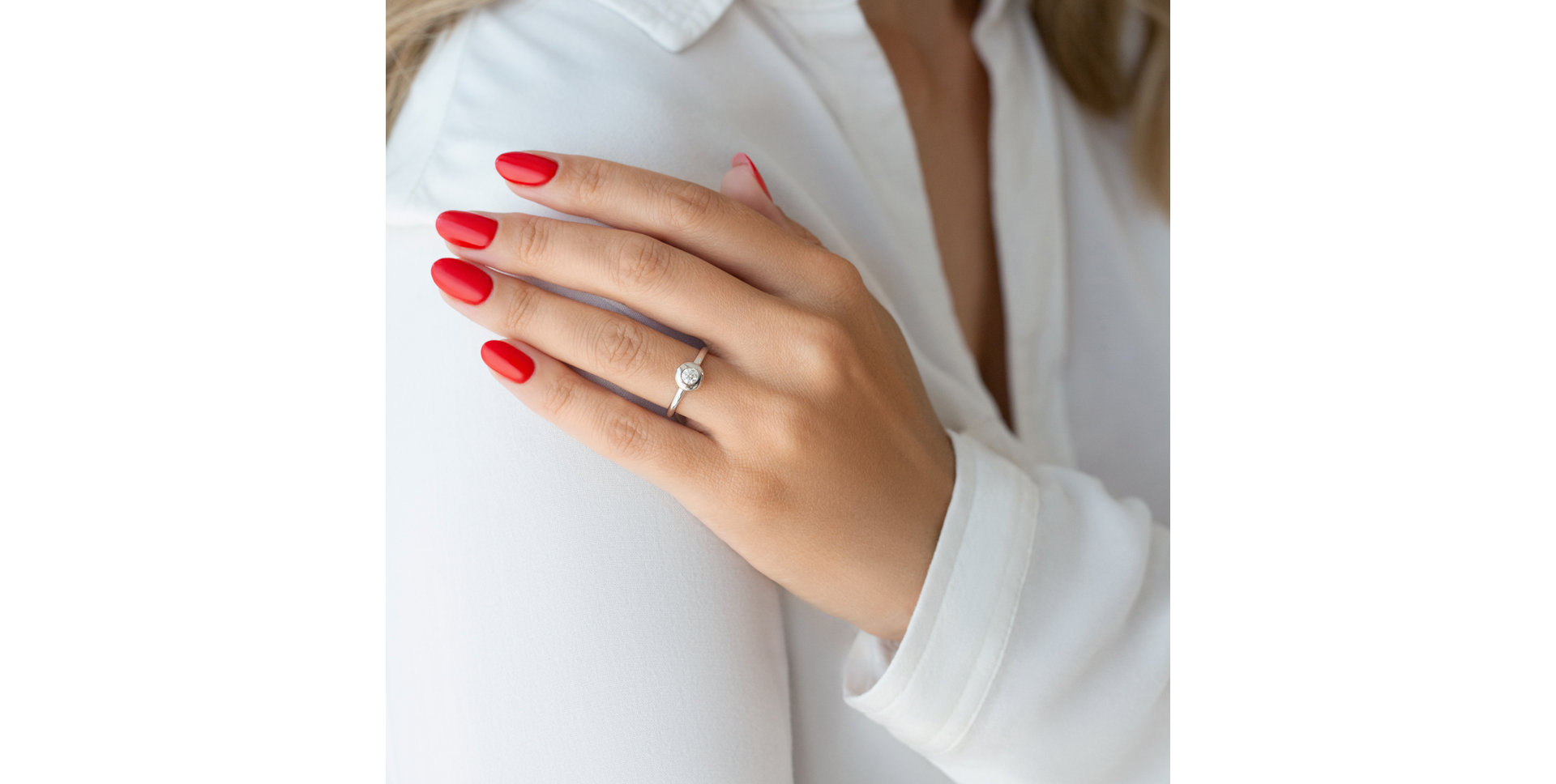 Diamond ring Gentle Treasure