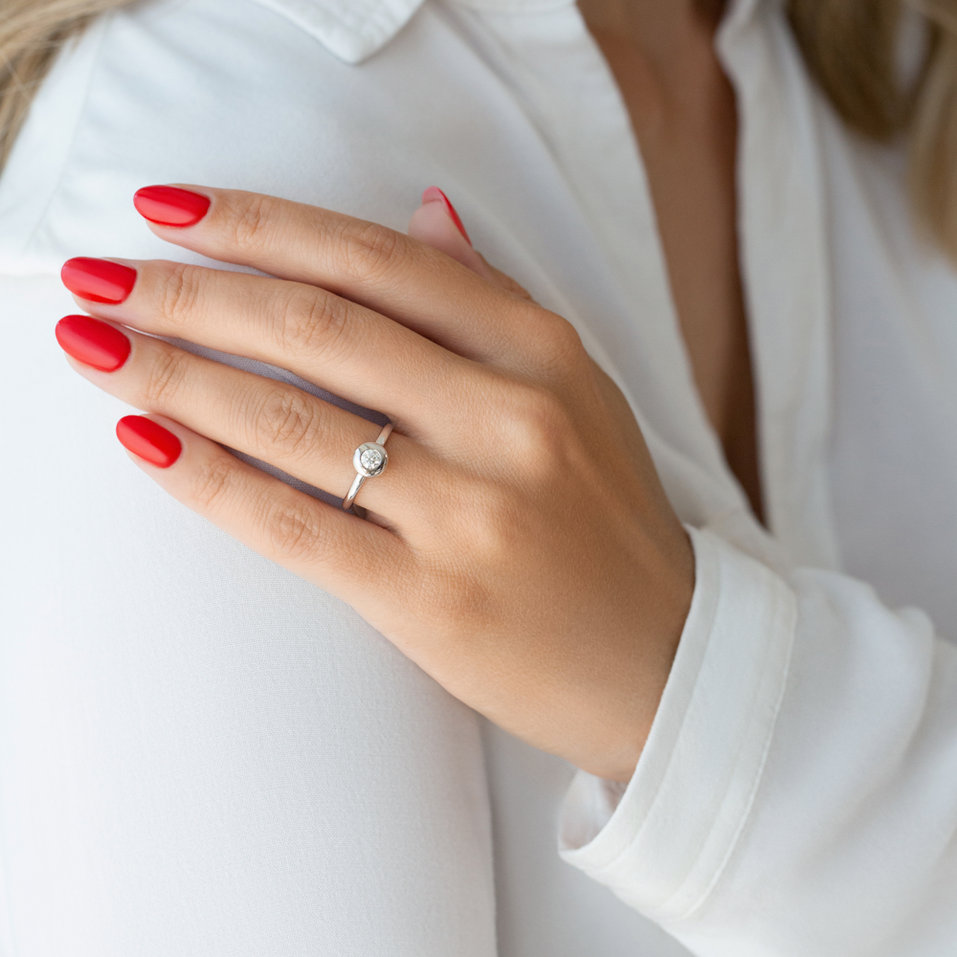 Diamond ring Gentle Treasure