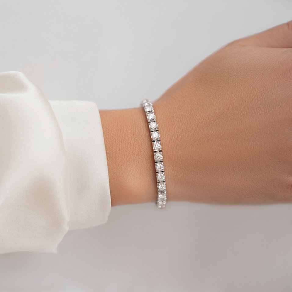 Diamond bracelet Thanatos