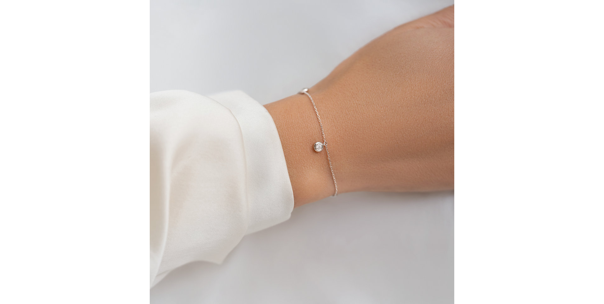 Diamond bracelet Tropical rain