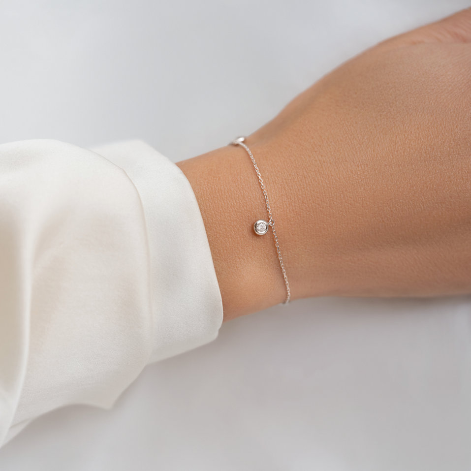 Diamond bracelet Tropical rain