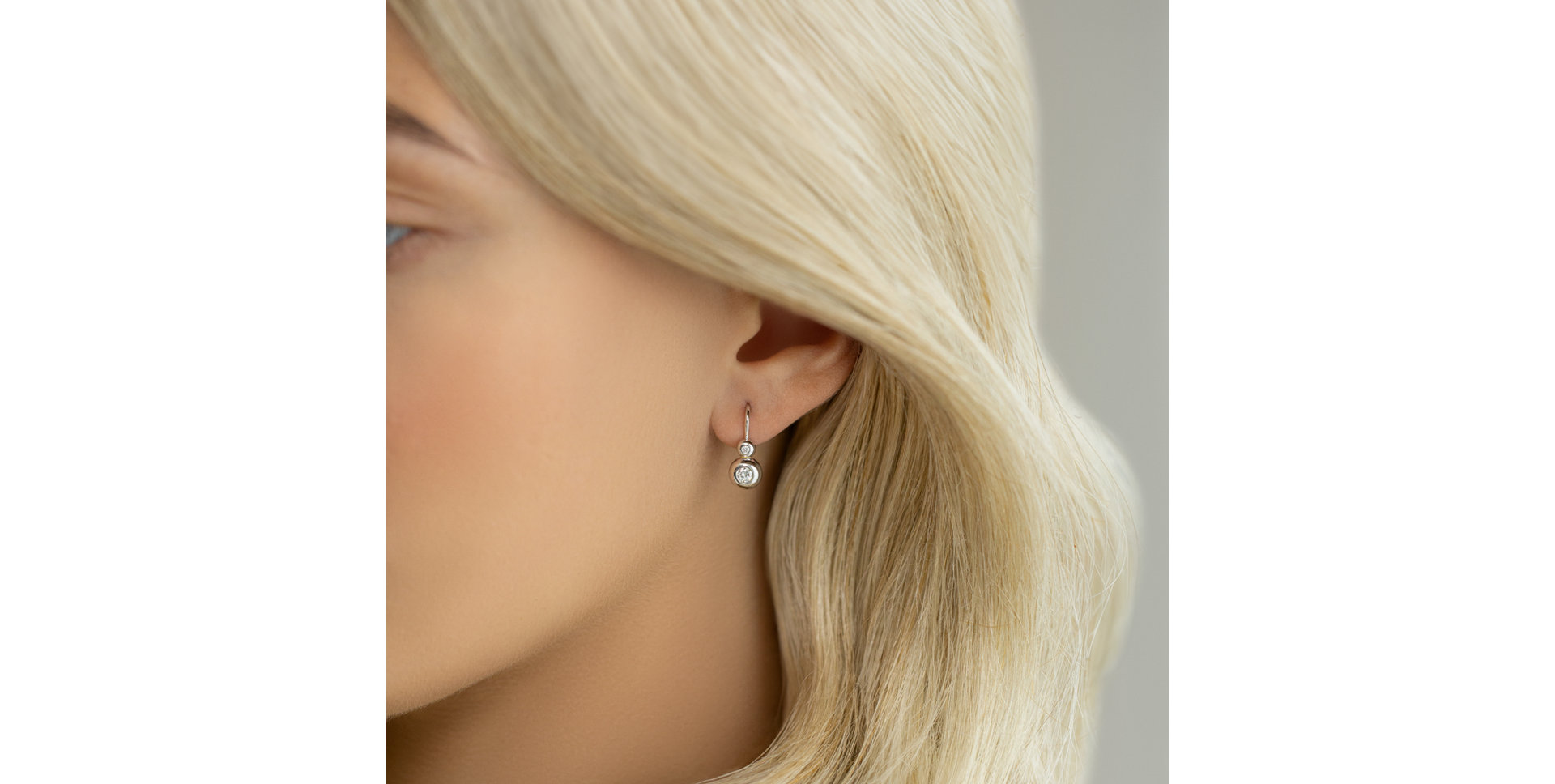 Diamond earrings Dotted Luxury