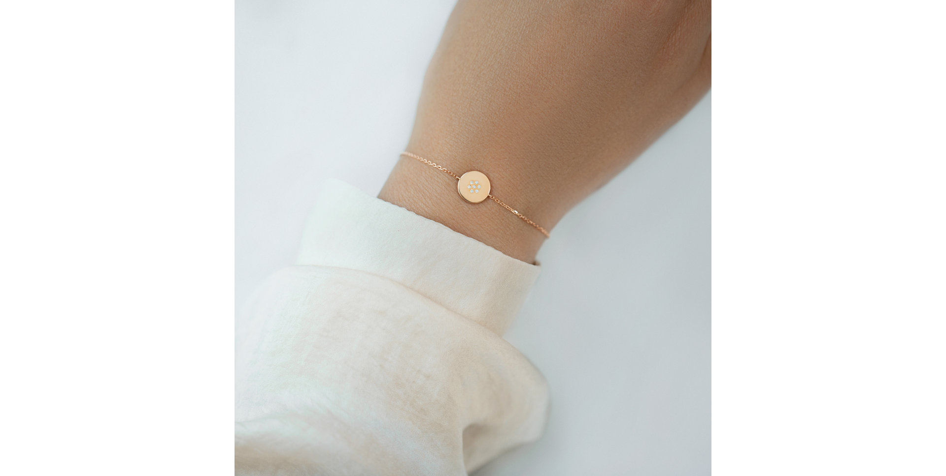 Diamond bracelet Simple Charm